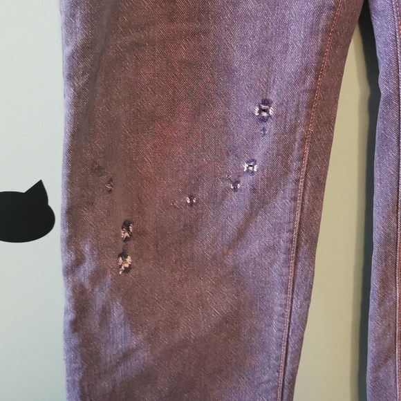 𝅺Vintage 80s GWG Edmonton Canadian King Jeans Distressed  34 - Picture 4 of 12